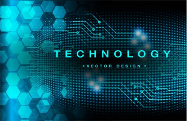 Siber devre gelecekteki teknoloji kavramı