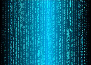 sayılar ve basamaklı ikili kod arkaplanı