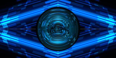 soyut gelecek teknolojisi arkaplanı