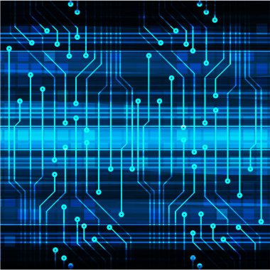 Devre kartlı soyut teknoloji arkaplanı