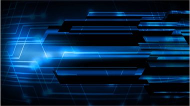 Hareket çizgileri olan soyut teknoloji arkaplanı