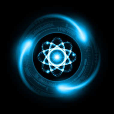 soyut teknoloji vektör arkaplanı