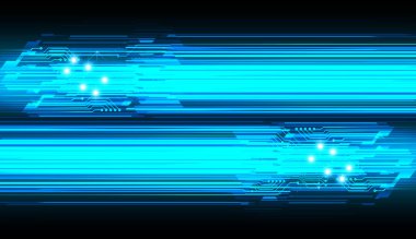 Parlak çizgileri olan soyut teknoloji arkaplanı