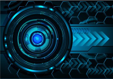 soyut gelecek teknolojisi arkaplanı