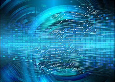 Devre kartlı soyut teknoloji arkaplanı