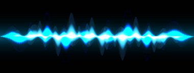 soyut ses dalgası vektör arkaplanı