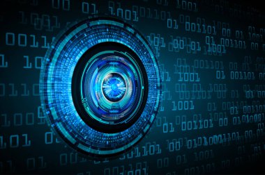 İkili kodlu teknoloji arka planının dijital bileşimi