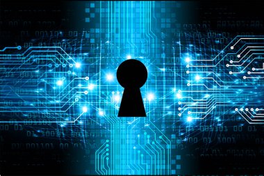 Asma kilit ve anahtarla soyut arkaplan