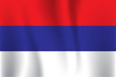 Avusturalya 'nın gerçekçi bayrağı. vektör illüstrasyonu