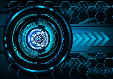 soyut gelecek teknolojisi arkaplanı