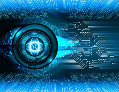 ikili kodlu soyut mavi arkaplan