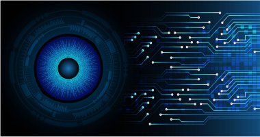 Devre kartlı soyut teknoloji arkaplanı