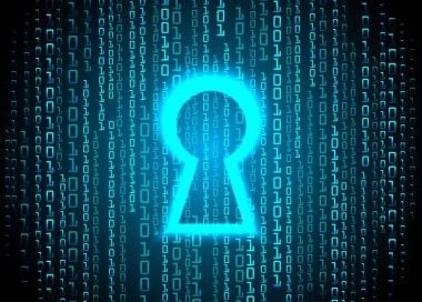 mavi arkaplanda bilgisayar kodu