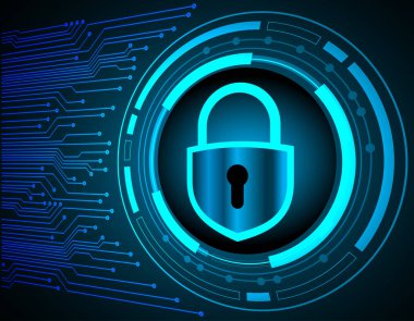 3D asma kilit ve devre kartı çizimi