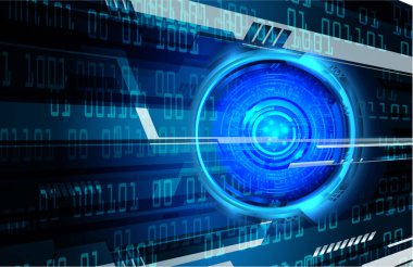 Metniniz için alanı olan geleceksel teknoloji arkaplanı