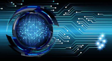 Devre kartlı soyut teknoloji arkaplanı