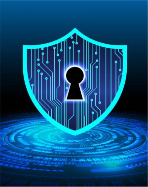 İnternet korumalı güvenlik sistemi kavramı