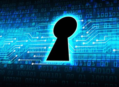 İkili kodların 3d dijital canlandırması