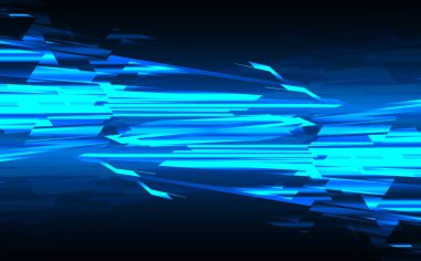 Işık efektli soyut geleceksel arkaplan