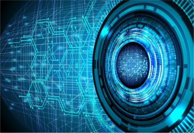 Veri yapısına sahip soyut teknoloji arkaplanı