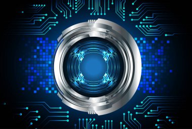 Devre kartlı soyut teknoloji arkaplanı