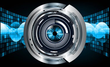 Modern dijital teknoloji arka planının vektör çizimi