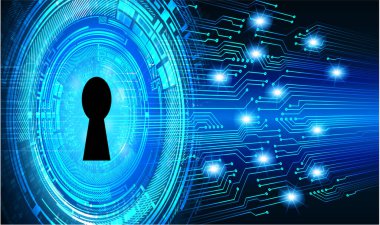 bir teknoloji arkaplanının bilgisayar tarafından oluşturulan resmi