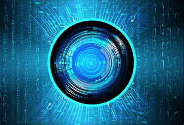 ikili kodlu dijital teknoloji arkaplanı