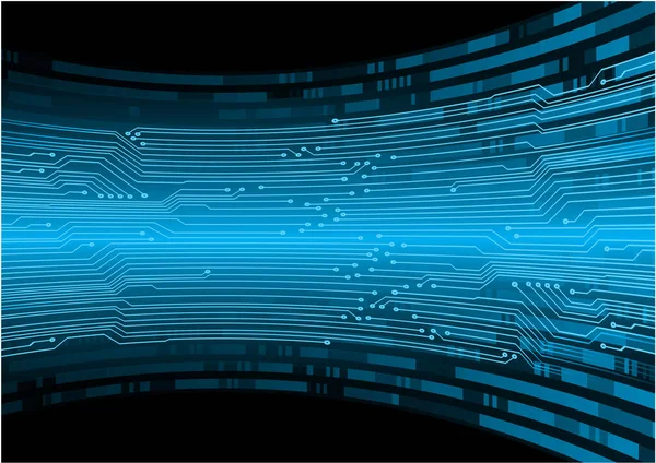 Abstracte Technologie Achtergrond Met Computer Circuit — Stockvector