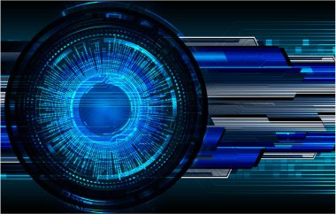 3D teknolojili fütüristik arkaplan