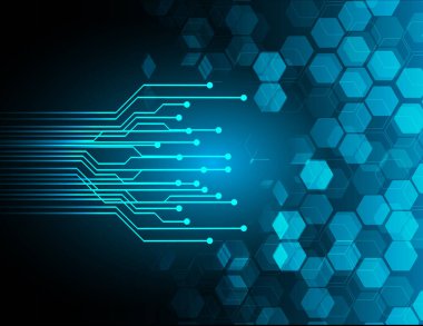 soyut gelecek teknolojisi arkaplanı