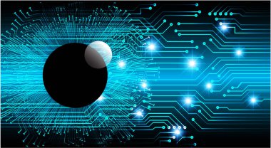 Devre kartlı soyut teknoloji arkaplanı