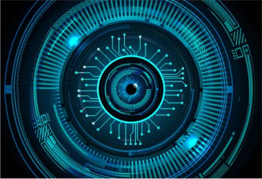 soyut gelecek teknolojisi arkaplanı