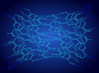 Çizgiler ve noktalarla soyut bir arkaplan. vektör illüstrasyonu