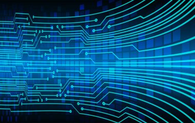 Devre kartı geçmişi. vektör illüstrasyonu