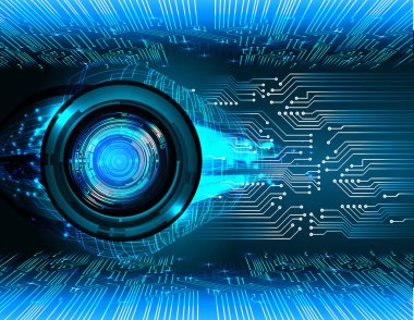 ikili kodlu soyut mavi arkaplan