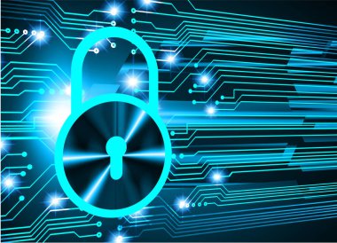 Asma kilitli devre kartı ve ikili kod