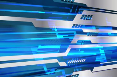 Metnin için alanı olan soyut geleceksel arkaplan