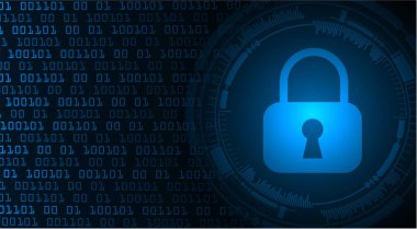 İkili kod arkaplanının 3d illüstrasyonu