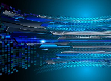 Metnin için alanı olan soyut geleceksel arkaplan