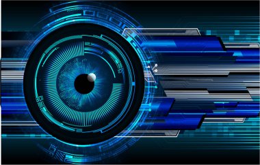 Sanal gerçeklik kulaklığıyla soyut arkaplan