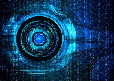 Dijital veriye sahip soyut teknoloji arkaplanı