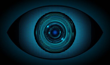 Çember ile soyut arkaplan