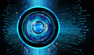 dijital teknoloji arkaplanı ikili kod ve asma kilit