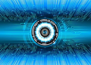 Kilitli soyut mavi arkaplan