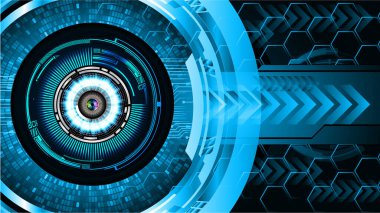 soyut gelecek teknolojisi arkaplanı