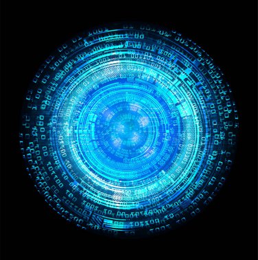 ikili kodlu soyut arkaplan