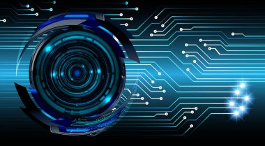 Devre kartlı soyut teknoloji arkaplanı