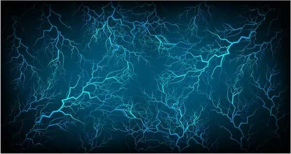 雷の抽象的な背景 — ストックベクタ