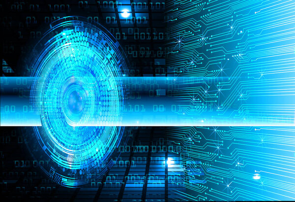 abstract technology background with binary code